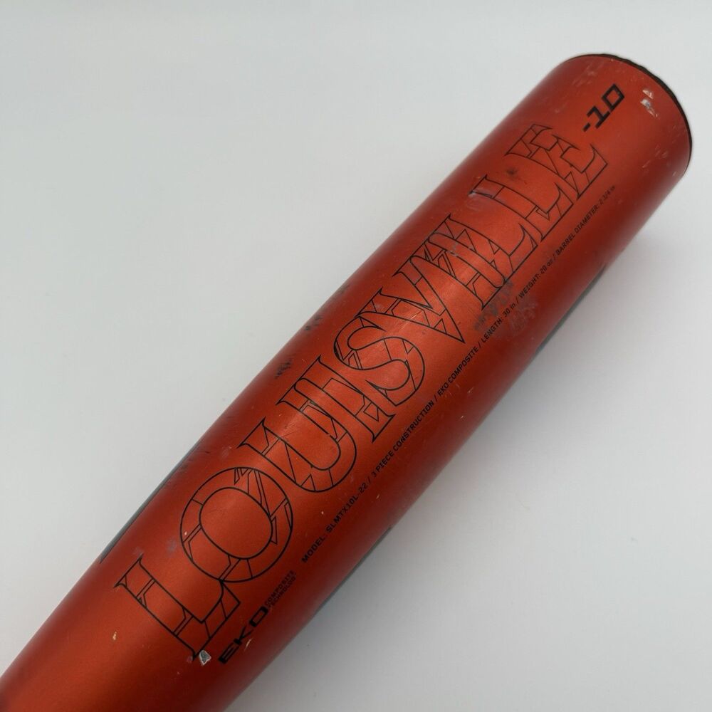 Louisville Slugger META 30"/20oz USSSA (-10) Baseball Bat 2022 SLMTX10L-22